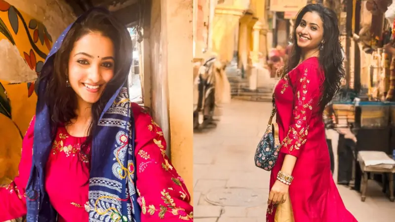 Deepika Pilli : వారణాసి వీధుల్లో దీపికా పిల్లి.. ఫొటోలు..