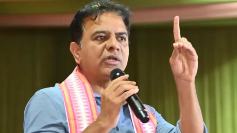 KTR Hits Out At Revanth's Son-in-Law Again