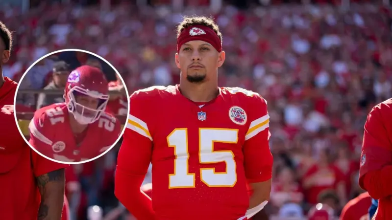 (Video) Patrick Mahomes Tricks Raiders Defense on 4th Down in the Wildest Way Possible!