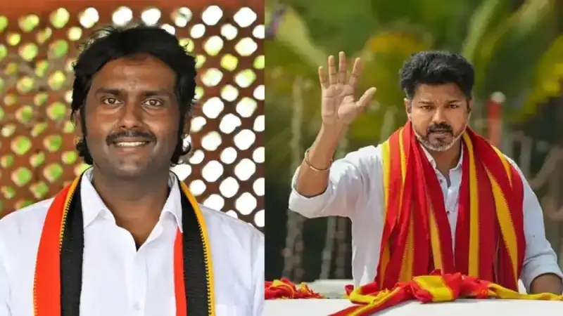 "விஜய் ஒரு சுயநலவாதி.. மேடைகளில் கேப்டன் பெயரை பயன்படுத்திக் கொள்கிறார்.." விளாசிய விஜய பிரபாகரன்..!