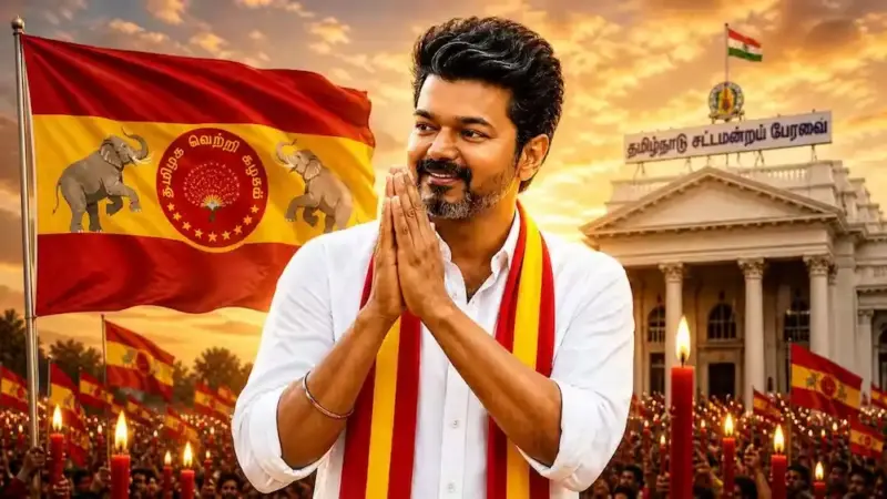 సీఎంగా రేపు విజయ్ ప్రమాణస్వీకారం: నెహ్రూ స్టేడియంలో భారీ ఏర్పాట్లు