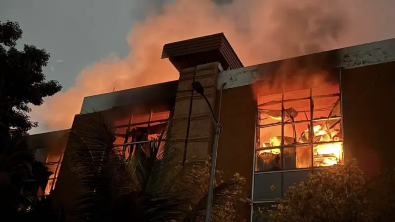 Chemical fire guts Bangalore Bioinnovation Centre, losses estimated at over ₹150 Crore
