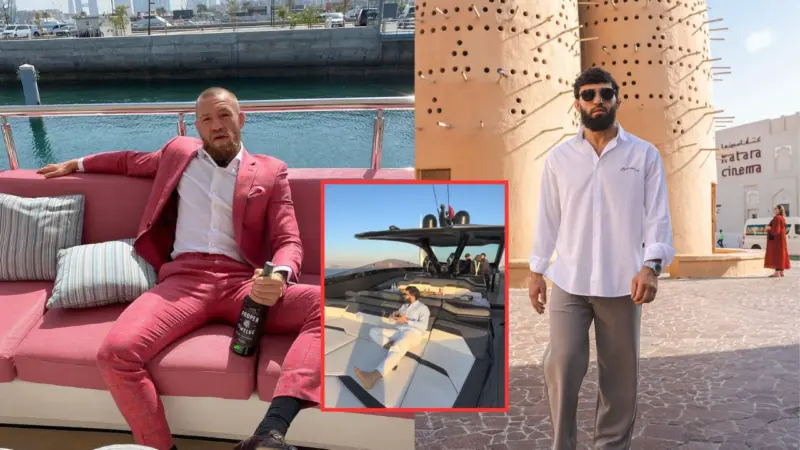 UFC Superstar Arman Tsarukyan Challenges Conor McGregor With Lavish Lamborghini Yacht