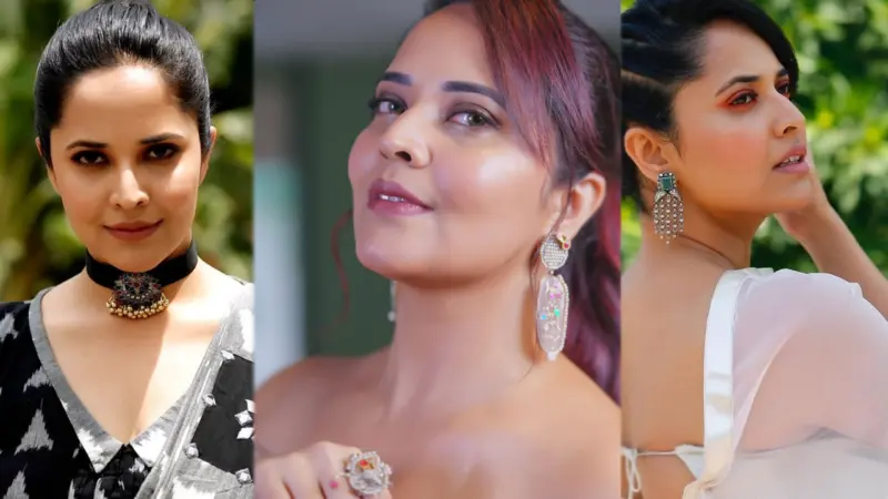 నైట్ పార్టీలో ఫుల్ గా ఎంజాయ్ చేసిన అనసూయ.. క్రేజీ పిక్స్ వైరల్