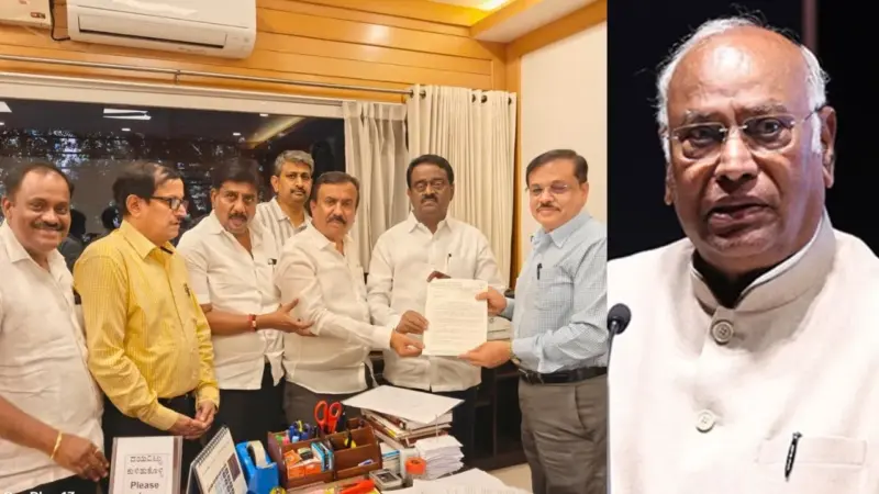 ಬಿಜೆಪಿ, ಆರ್‌ಎಸ್‌ಎಸ್‌ ಕುರಿತು ಪ್ರಚೋದನಕಾರಿ ಭಾಷಣ; ಖರ್ಗೆ ಬಂಧನಕ್ಕೆ ಆಗ್ರಹಿಸಿ ಡಿಜಿ-ಐಜಿಪಿಗೆ ದೂರು