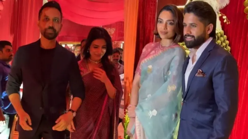 Samantha Naga Chaitanya: ఒకే పెళ్లిలో సమంత నాగ చైతన్య- వేర్వేరు జంటలుగా సందడి-ఒకరినొకరు పలకరించుకున్నారా? నాగ్ అమల కూడా!