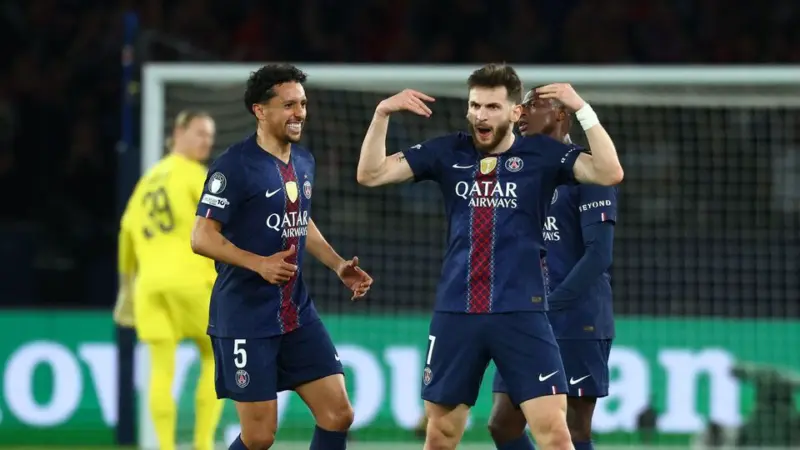 PSG vs Bayern Munich: Joao Neves, Khvicha Kvaratskhelia cut short Harry Kane's opener with stunning displays; watch