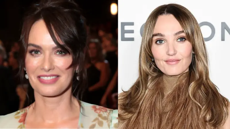 Lena Headey and Chloe Fineman onboard Red, White & Royal Wedding