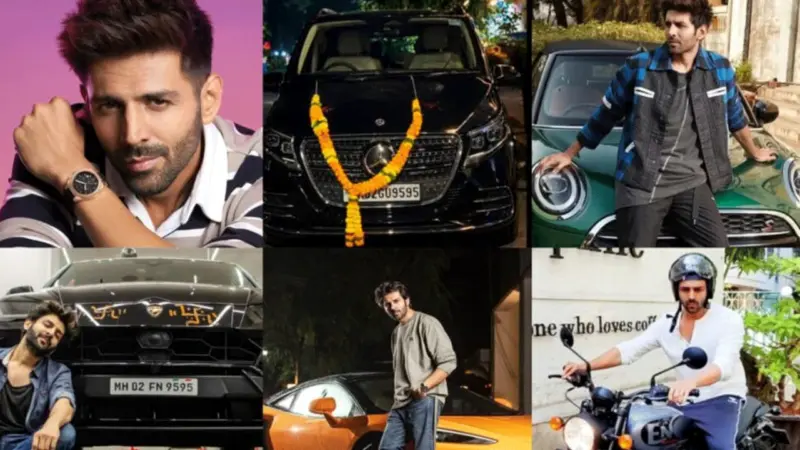 Kartik Aaryan की लग्ज़री कार और बाइक कलेक्शन देखकर आप भी कहेंगे 'वाह'