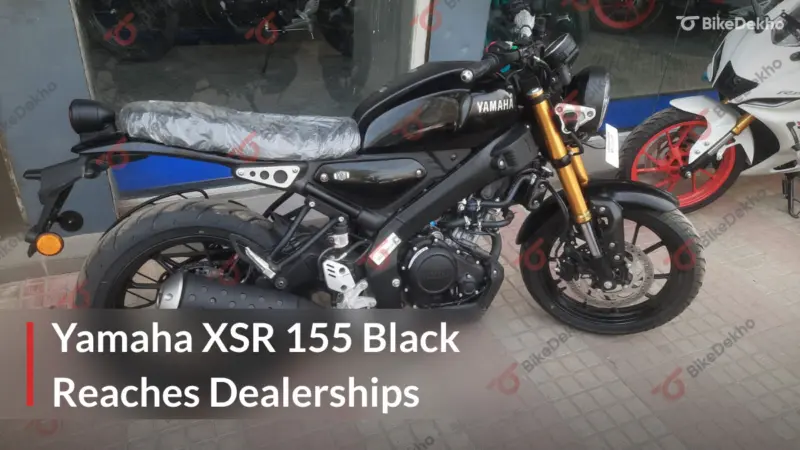 BREAKING: Yamaha XSR 155 Black Colour Reaches Dealerships