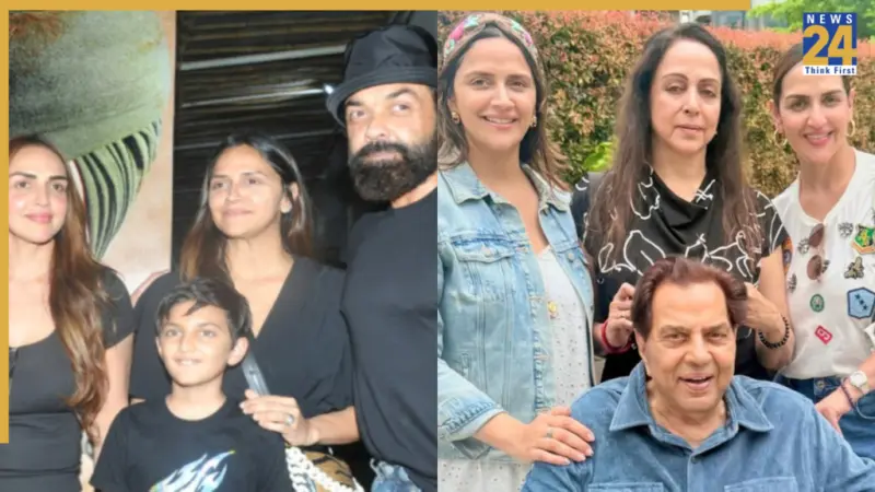 How is Bobby Deol's relationship with Hema Malini's daughters Esha Deol and Ahana after Dharmendra's death? Actor wishes he could., but now.