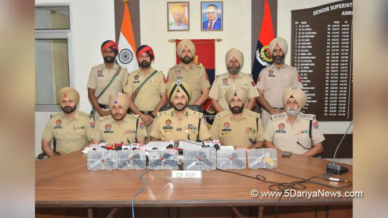 Three Linked To Cross-Border Illegal Arms Smuggling Module Held In Amritsar