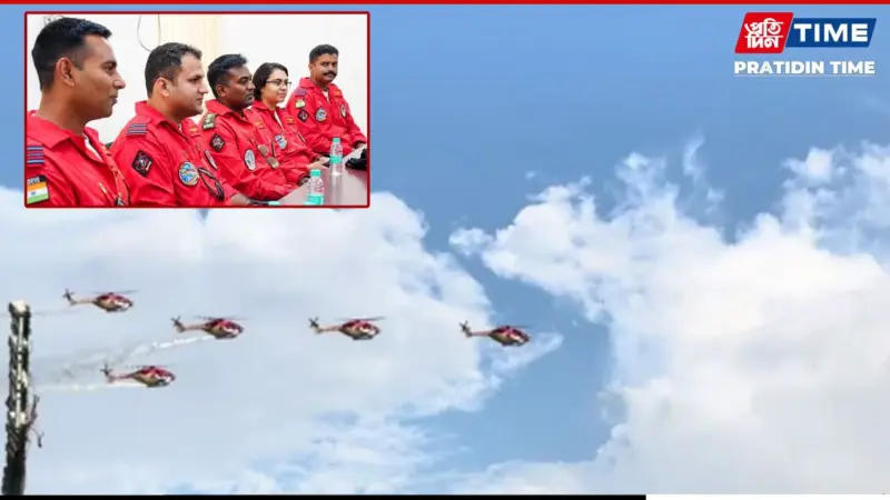 IAF Sarang Team to Showcase Aerial Stunts at NDA 150th Passing Out Parade