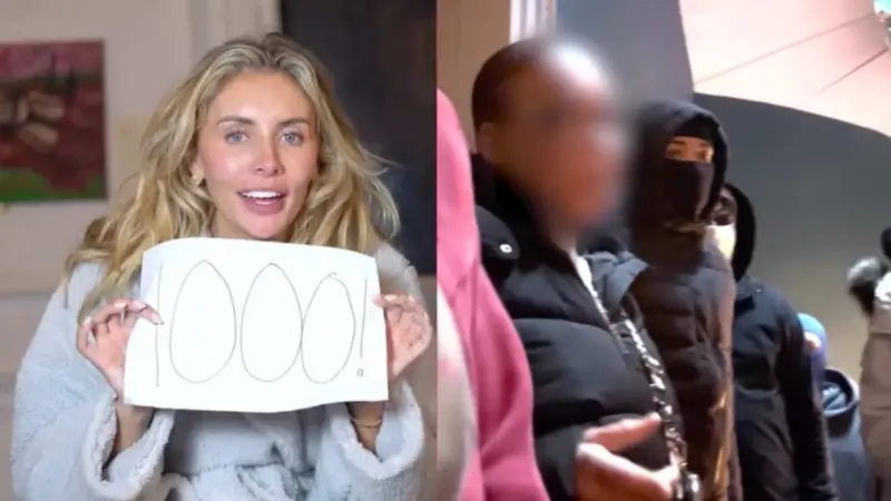 'Wear Your Clothes', Mother Spots Her Son In A Queue Of Men To Have Sex With Bonnie Blue