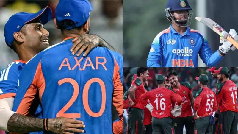 रिंकू-सिराज बाहर, वैभव सूर्यवंशी का डेब्यू! बांग्लादेश के खिलाफ टी20 सीरीज के लिए ऐसी 15 सदस्यीय टीम इंडिया