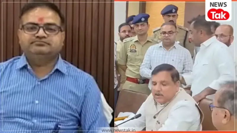 Prayagraj: NEET पर सांसद संजय सिंह की बंद कमरे की मीटिंग को रोकने वाले ADM सत्यम मिश्रा आखिर हैं कौन?