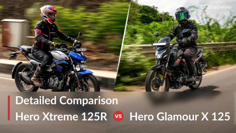 Hero Xtreme 125R vs Hero Glamour X 125: 125cc Hero Bikes Compared