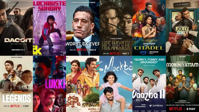 OTT - Movies & Web Series - This Week (04th - 10th May)