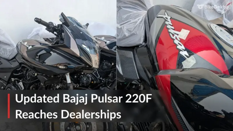 Updated Bajaj Pulsar 220F Launch At IBW 2025? Bike Reaches Dealerships