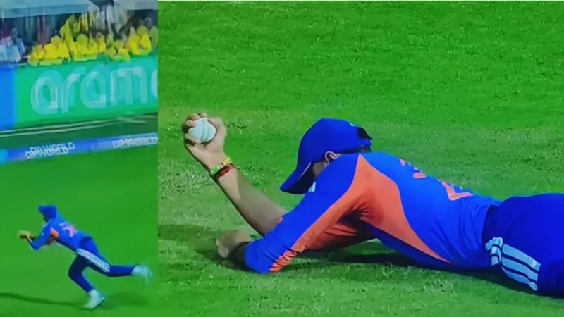 Watch: Axar Patel's jaw-dropping catch removes Harry Brook in IND vs ENG T20 World Cup 2026 Semi-final 2