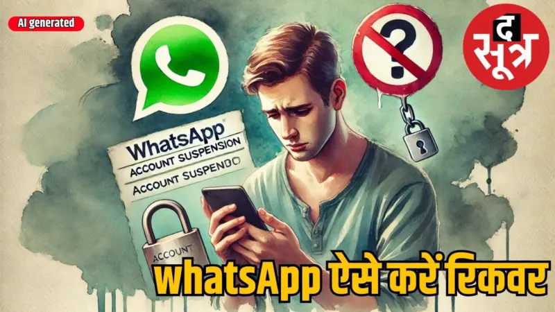 क्या आपका WhatsApp अकाउंट बैन हो गया? इन सरल स्टेप्स से तुरंत करें रिकवर