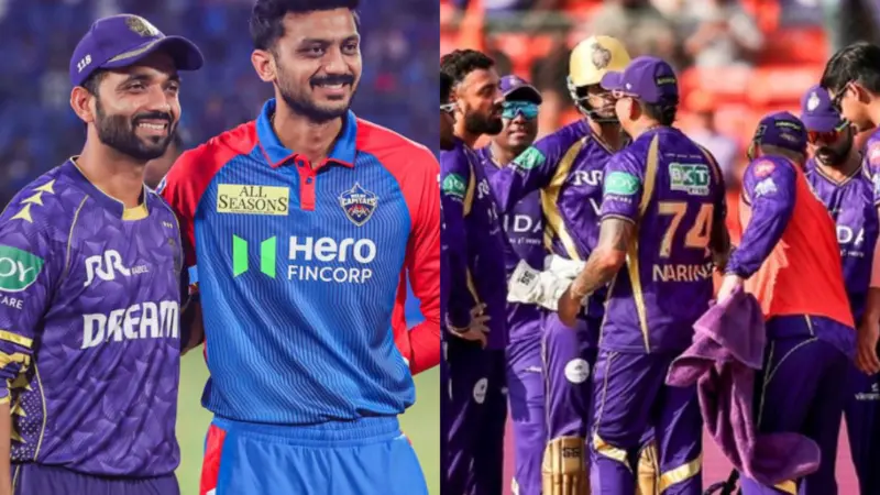 DC के खिलाफ ऐसी है KKR की प्लेइंग XI, रहाणे (कप्तान), रचिन, अंगकृष, कैमरून ग्रीन, रिंकू सिंह, नरेन...