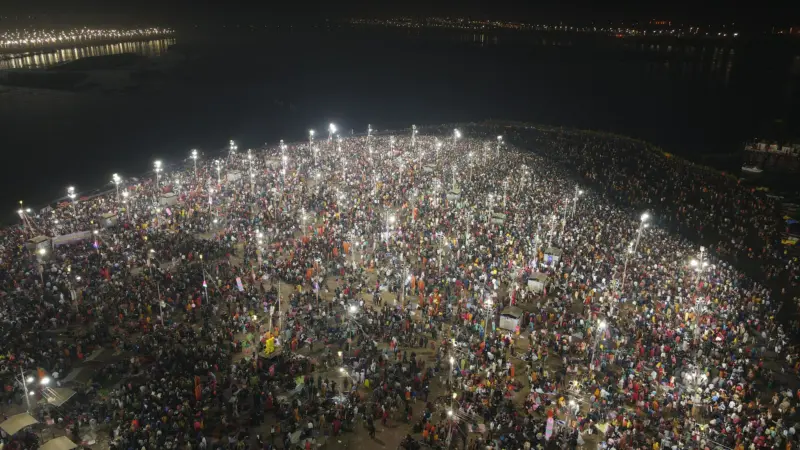 Kumbh Mela over but people still flock to Triveni Sangam