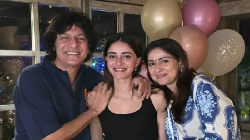 Ananya Panday's dad Chunky Panday reveals how he felt on being recognized as wife Bhavana's husband in Paris: 'To see people around.'