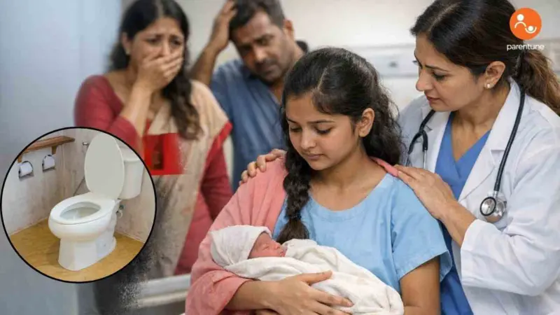 Girl Delivers Baby Inside School Toilet During Class 10 Board Exam - Parents Didn't Know She Was Pregnant!