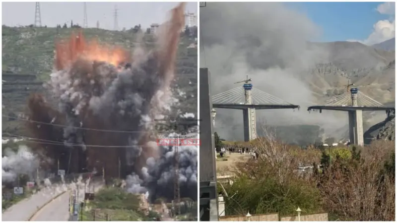 US-Israeli Strikes Bring Down Middle East's Tallest Bridge in Iran; Trump Says 'Much More to Follow'