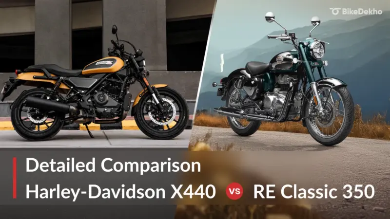 Harley-Davidson X440 Vs Royal Enfield Classic 350: Detailed Comparison