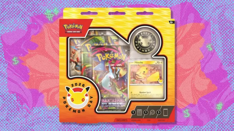 The Pokémon TCG Pokémon Day 2026 Collection is close to market price at Walmart and Amazon