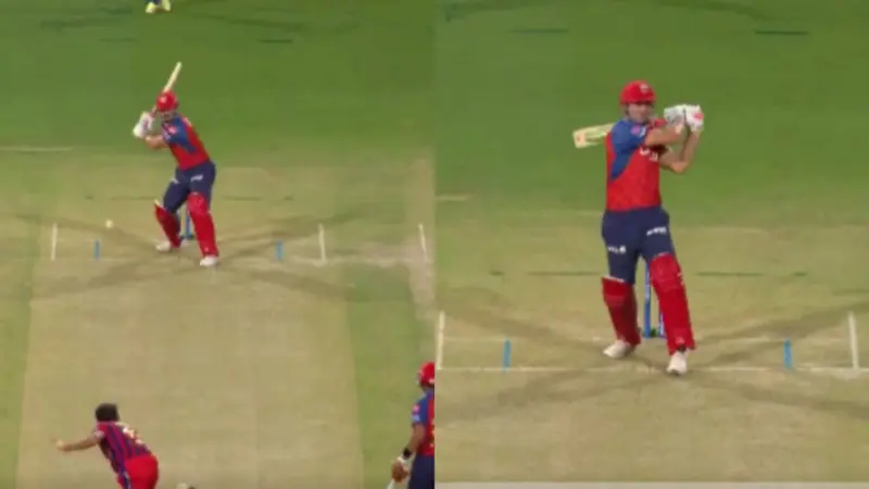 Watch: Marcus Stoinis hits flat six off Mohammed Shami in PBKS vs LSG clash in IPL 2026