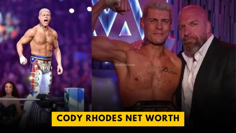 Cody Rhodes Net Worth: Salary, WWE Earning, Agreement & Lifestyle | 5 Dariya News