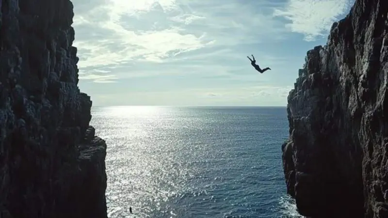 This waterfall in Ghana is a breathtaking cliff diving spot