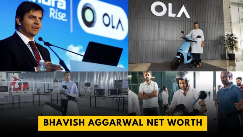 Founder of Ola Electric Bhavish Aggarwal Net Worth 2024 | 5 Dariya News