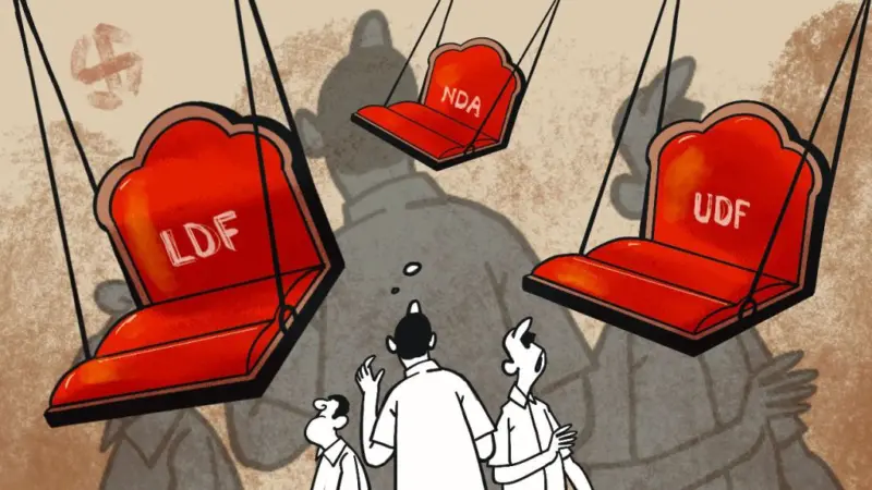 Kerala's political barometers face new test as contest turns triangular