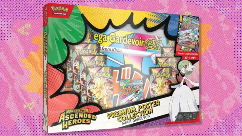 The Pokémon TCG Ascended Heroes Premium Poster Collection is now under market price on TCGplayer