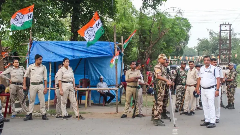 पश्चिम बंगाल में कल फिर होगी वोटिंग, चुनाव आयोग ने लिया बड़ा फैसला, BJP के बटन पर लगाया था टेप