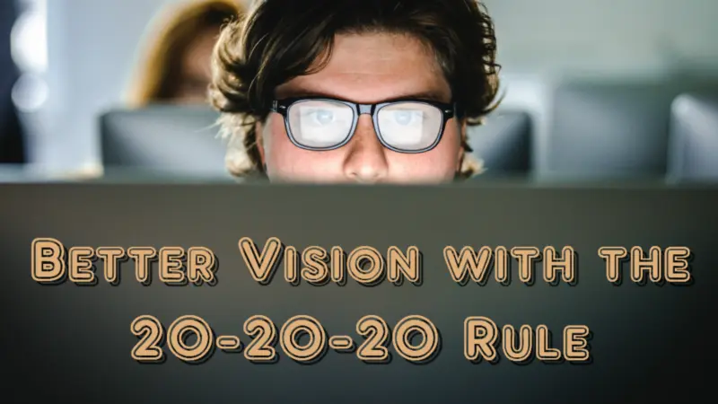 Introducing The 20-20-20 Rule: Here's An Easy Way To Relief Your Eyes