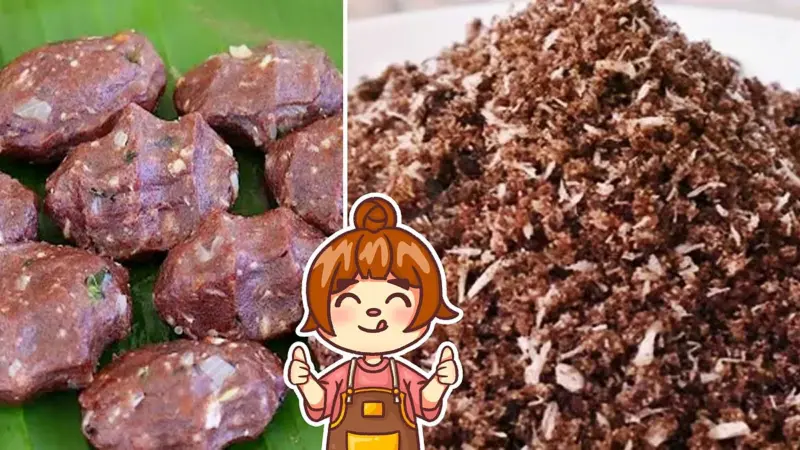 சிவப்பரிசி இனிப்பு கொழுக்கட்டையும் காரப் புட்டும்!