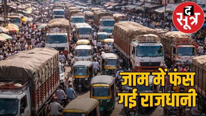 कागजों पर शिफ्टिंग, सड़कों पर वही पुराना हाल, राजधानी का ट्रैफिक सबसे बड़ी चुनौती