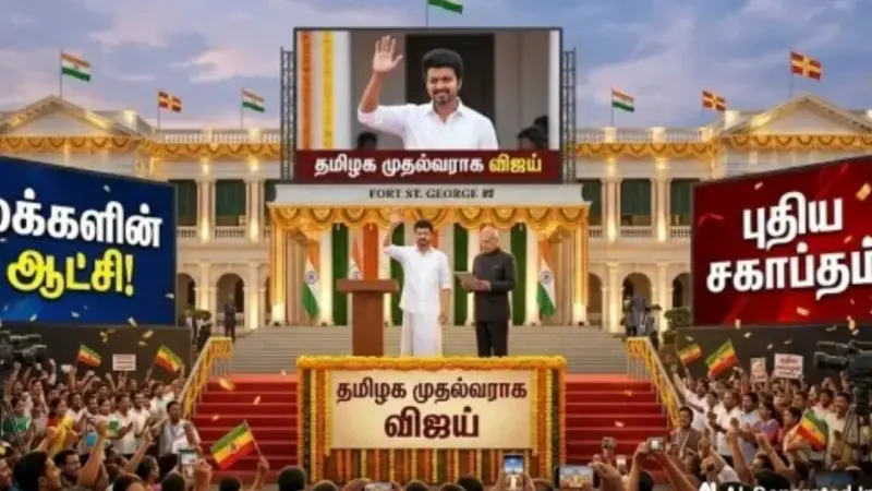 "திராவிட கோட்டையில் ஓட்டை". 108 இடங்களுடன் தமிழகத்தை அதிரவைக்கும் தளபதி - உத்தேச அமைச்சரவையில் இத்தனை மாற்றங்களா.?