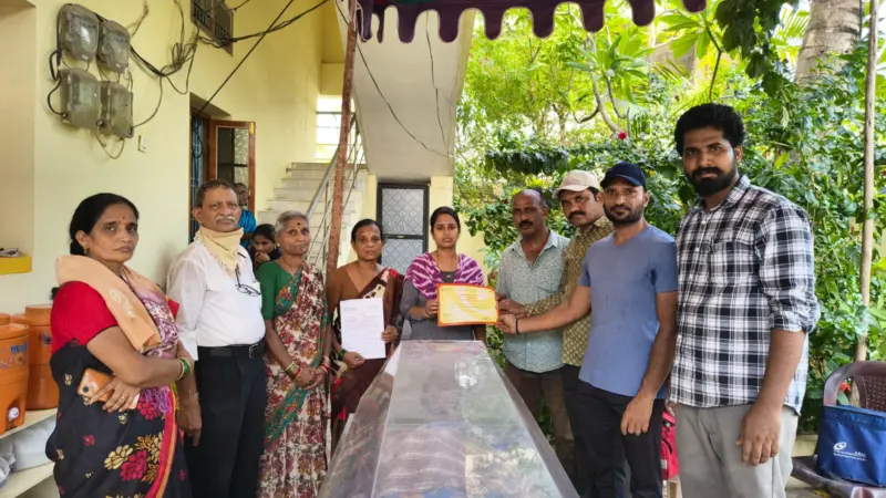 మరణానంతరం నేత్రదానంతో ఇద్దరి జీవితాల్లో వెలుగులు!