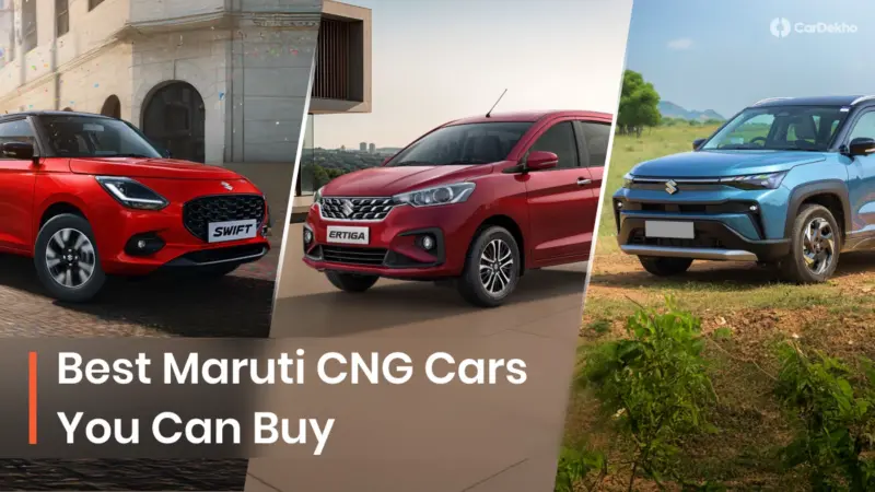 Best Maruti Suzuki CNG Cars In India