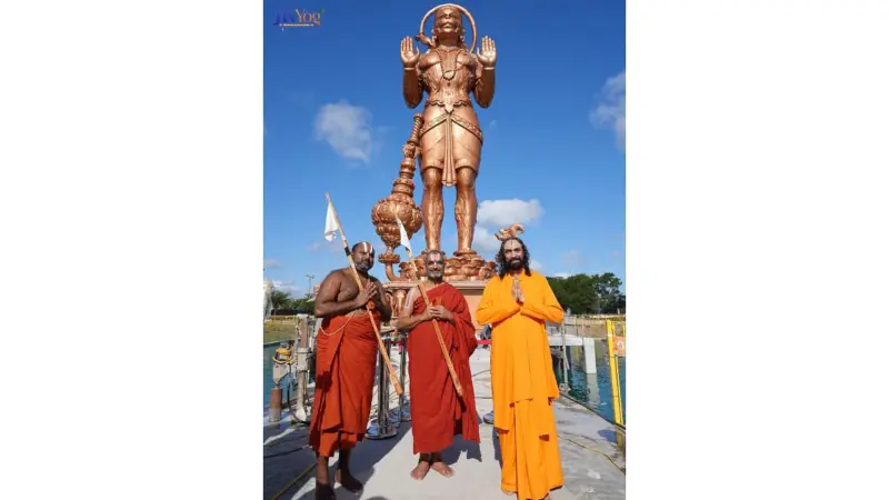 90-feet tall Hanuman statue unveiled in Texas; now 3rd tallest in United States