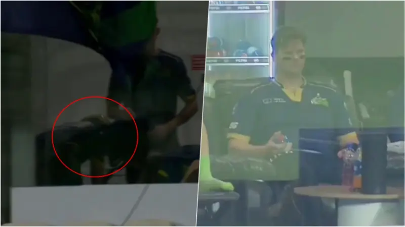PSL 2026: आउट होने के बाद स्टीव स्मिथ का फूटा गुस्सा, ड्रेसिंग रूम में बल्ले से की जमकर तोड़फोड़, वीडियो वायरल