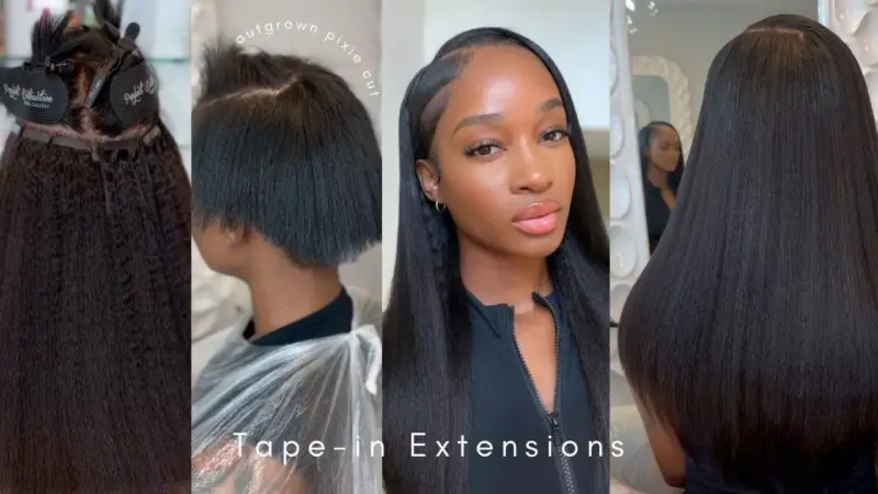 The Complete Guide to Black Tape In Hair Extensions for Stunning Hair Transformations