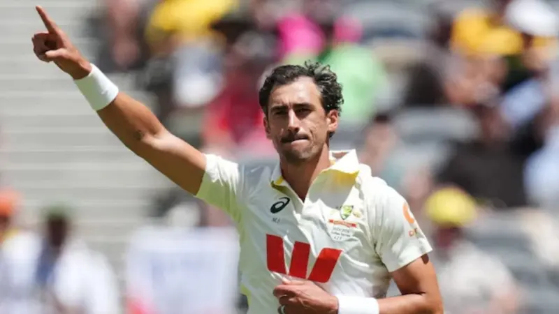 Mitchell Starc Named ICC Men's Player Of The Month For December 2025