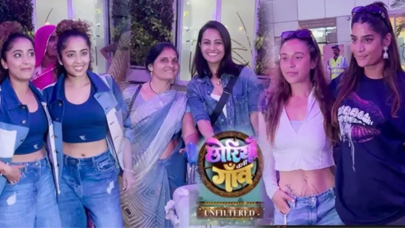 Chhoriyan Chali Gaon Shoot: Krishna, Anita, Surabhi, Samriddhi Spotted at Mumbai Airport